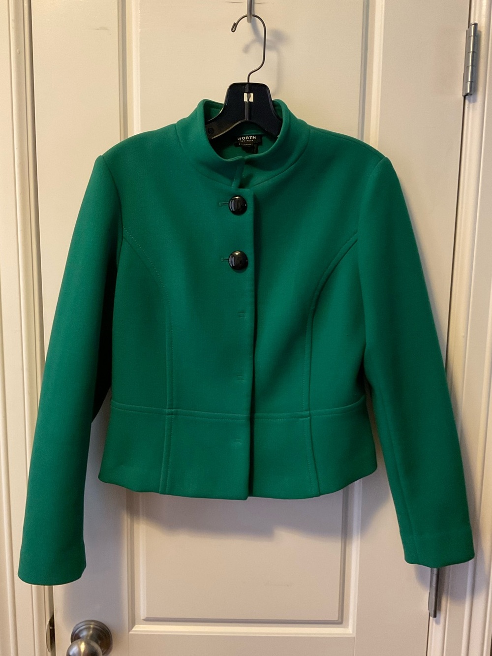 Worth New York Green Blazer Jacket - 6
